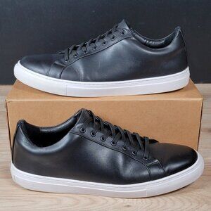 Thursday Boot Company Shoes Mens 14 Black White Premier Leather Casual Sneakers